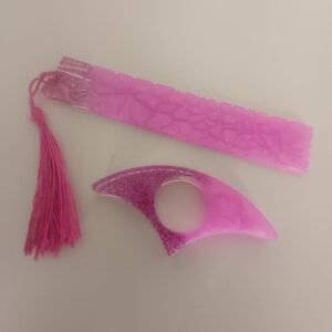 Marque Page Élégant avec Bague de Lecture