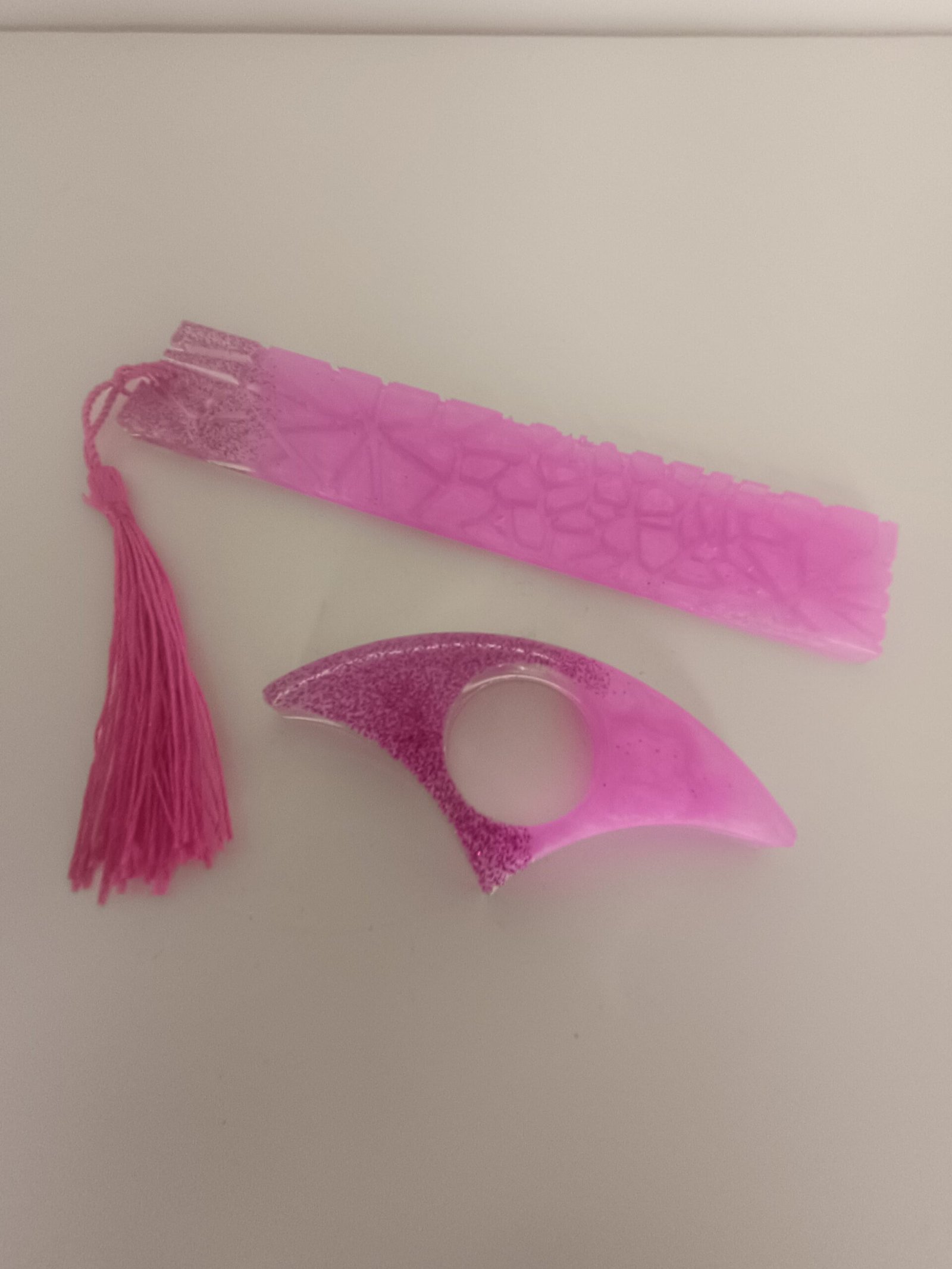 Marque Page Élégant avec Bague de Lecture