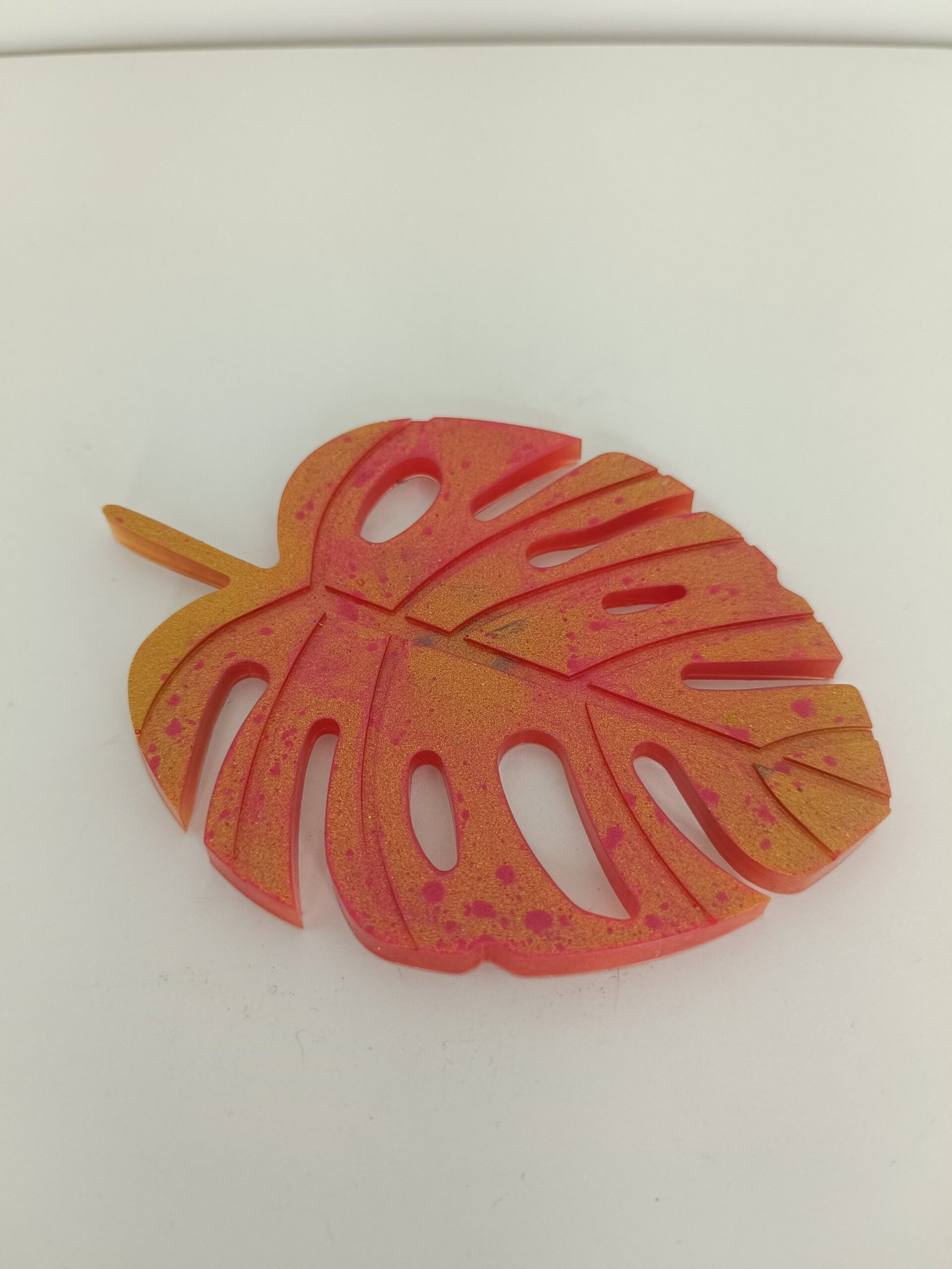 Feuille tropicale idéale pour un porte savon élégant